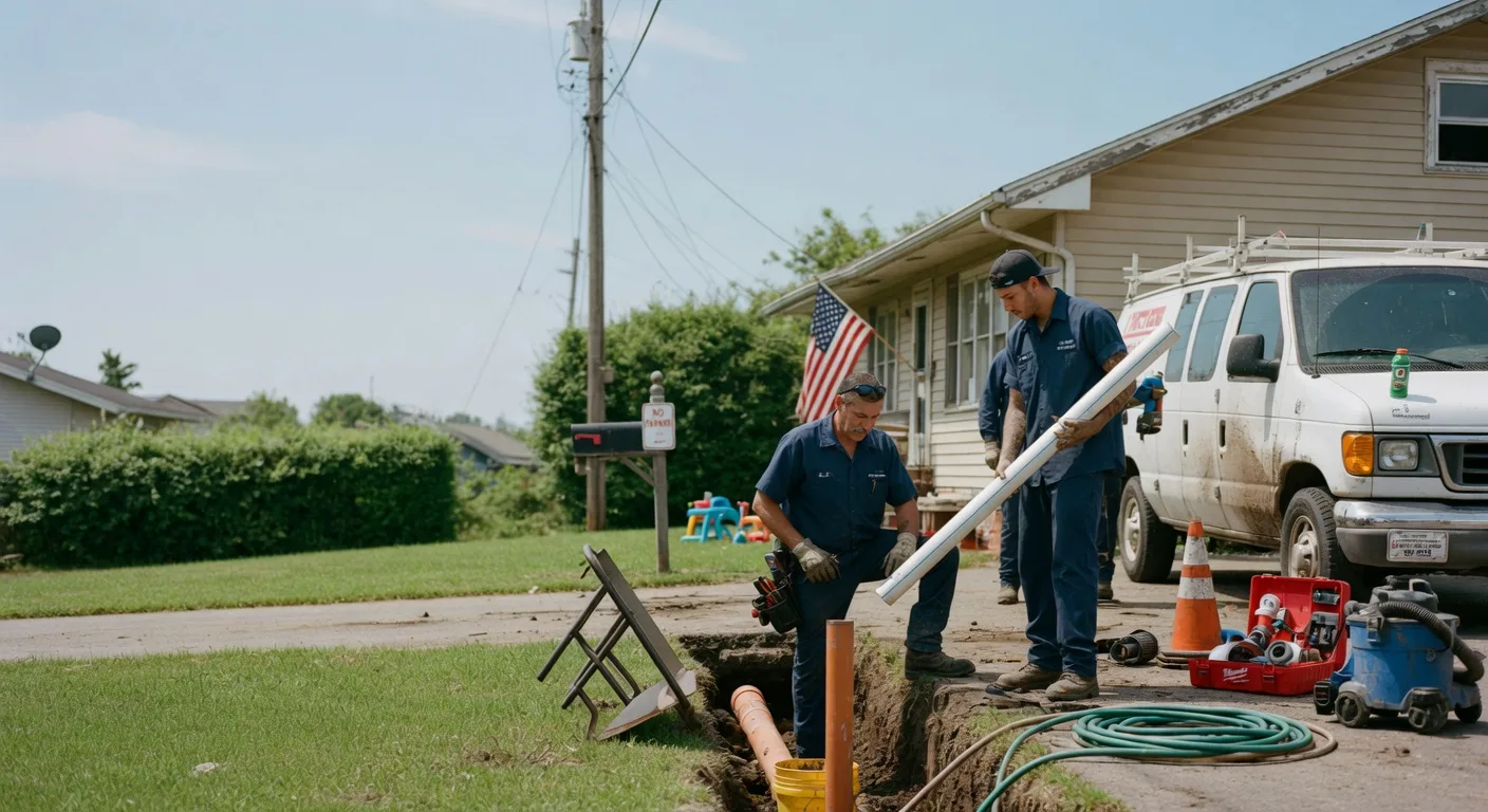 Clogged Drain Repair in New Trenton, IN